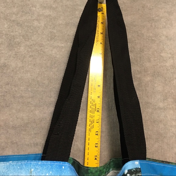 Reusable Graphic Tote Columbia Reuse Recycle LIKE NEW - Picture 9 of 12